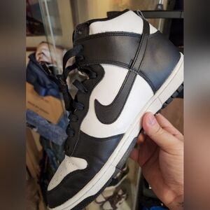 Nike panda dunk high top size 11